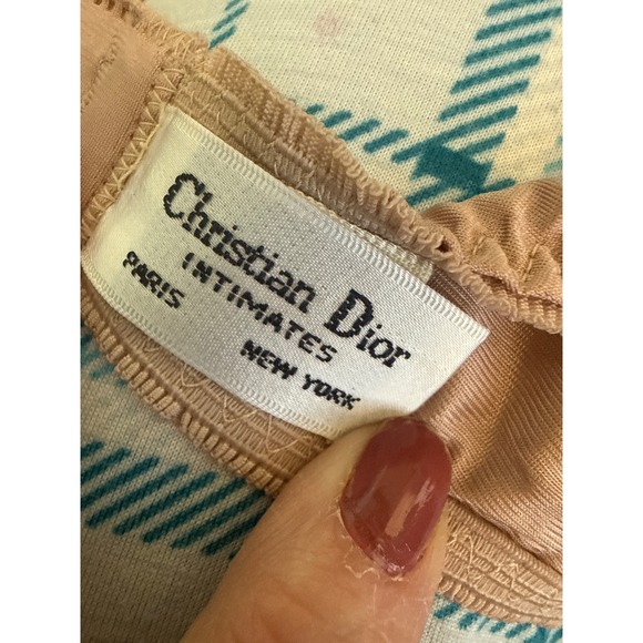 Lot of 4 Christian Dior Intimates Vintage Bras-4 Panties Lace Satin Nylon Small - Picture 4 of 6